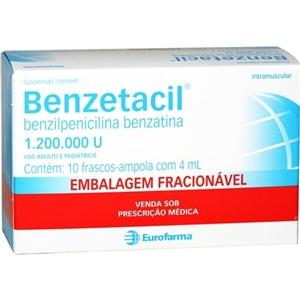 Benzetacil 1200000 UI 1 ampola EuroFarma