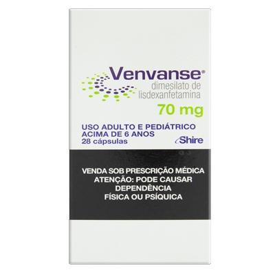 Venvanse 70mg 28 comp Shire