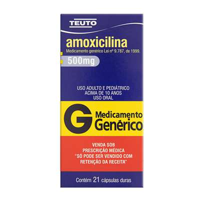 Amoxicilina 500mg 21 comp Teuto