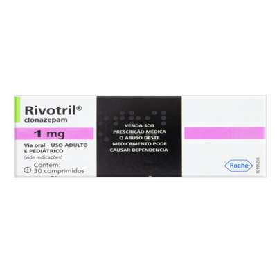 Rivotril 1mg 30comp Roche